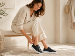 Dames schoenen met klittenband