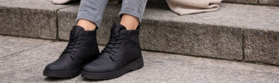 Hoge veterschoenen dames