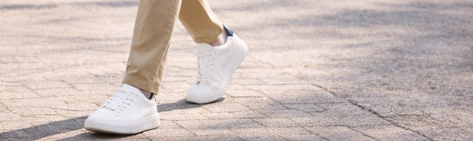 Witte sneakers heren