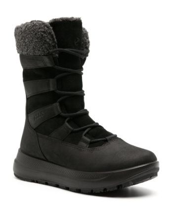 Ecco Solice Leather Waterproof black