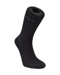 bamboo crew sock black